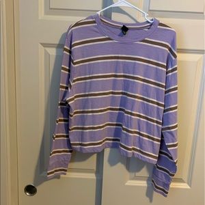 Wild Fable long sleeve striped top